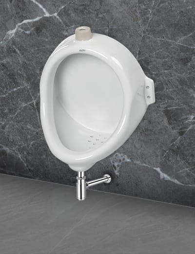 Wall Hung Ceramic Urinal with Top Flush Connection