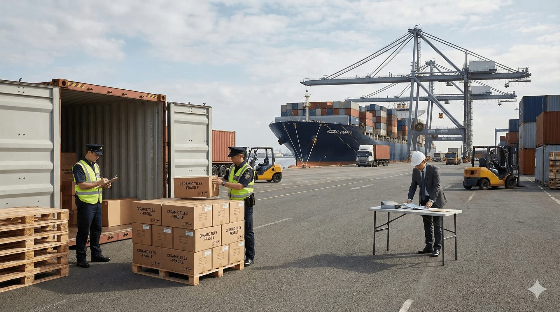 Why Ceramic Tile Shipments Fail at Port — And How Importers Prevent It