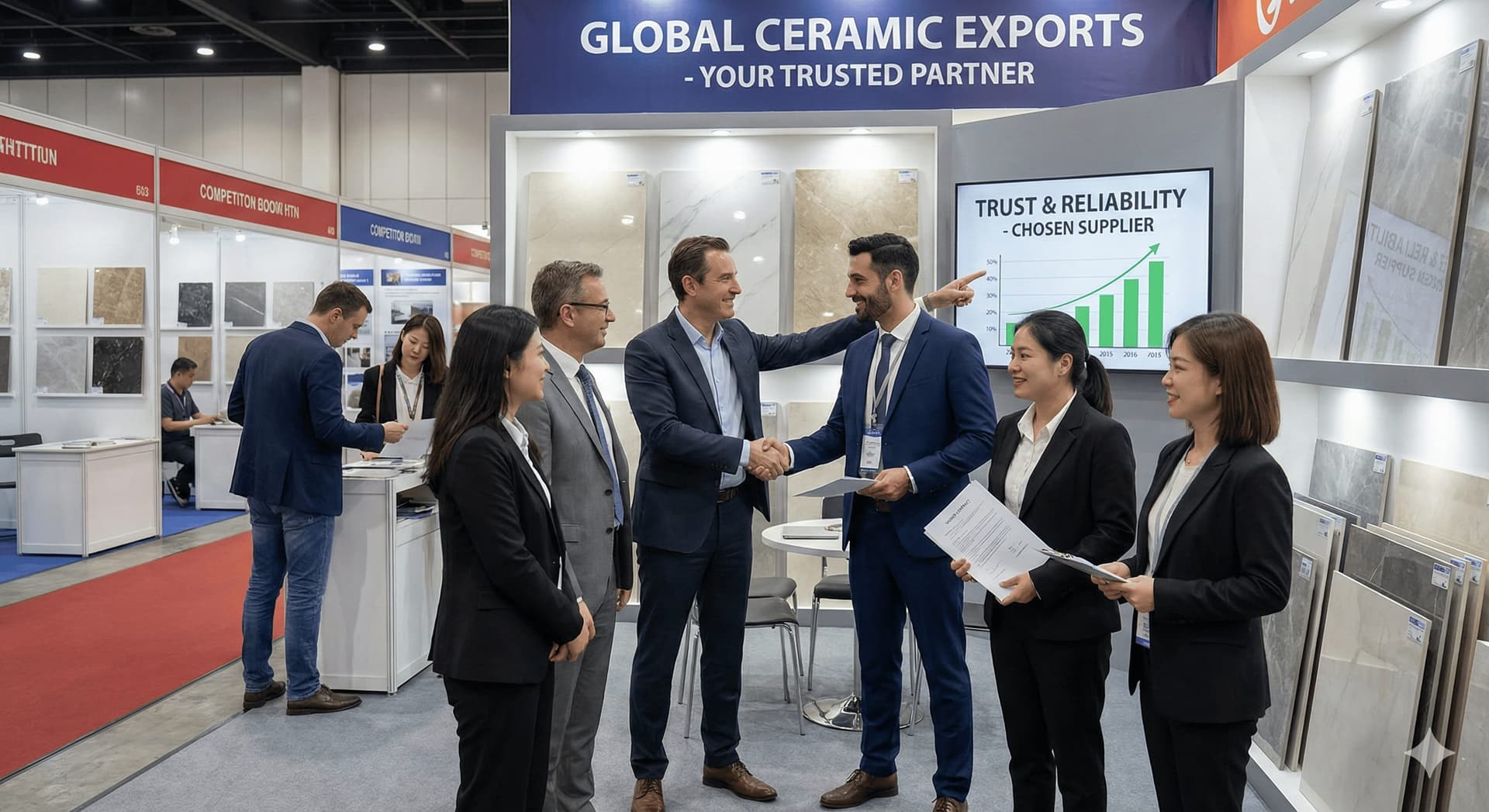 Why Global Buyers Choose Us After Comparing 10+ Tile Suppliers