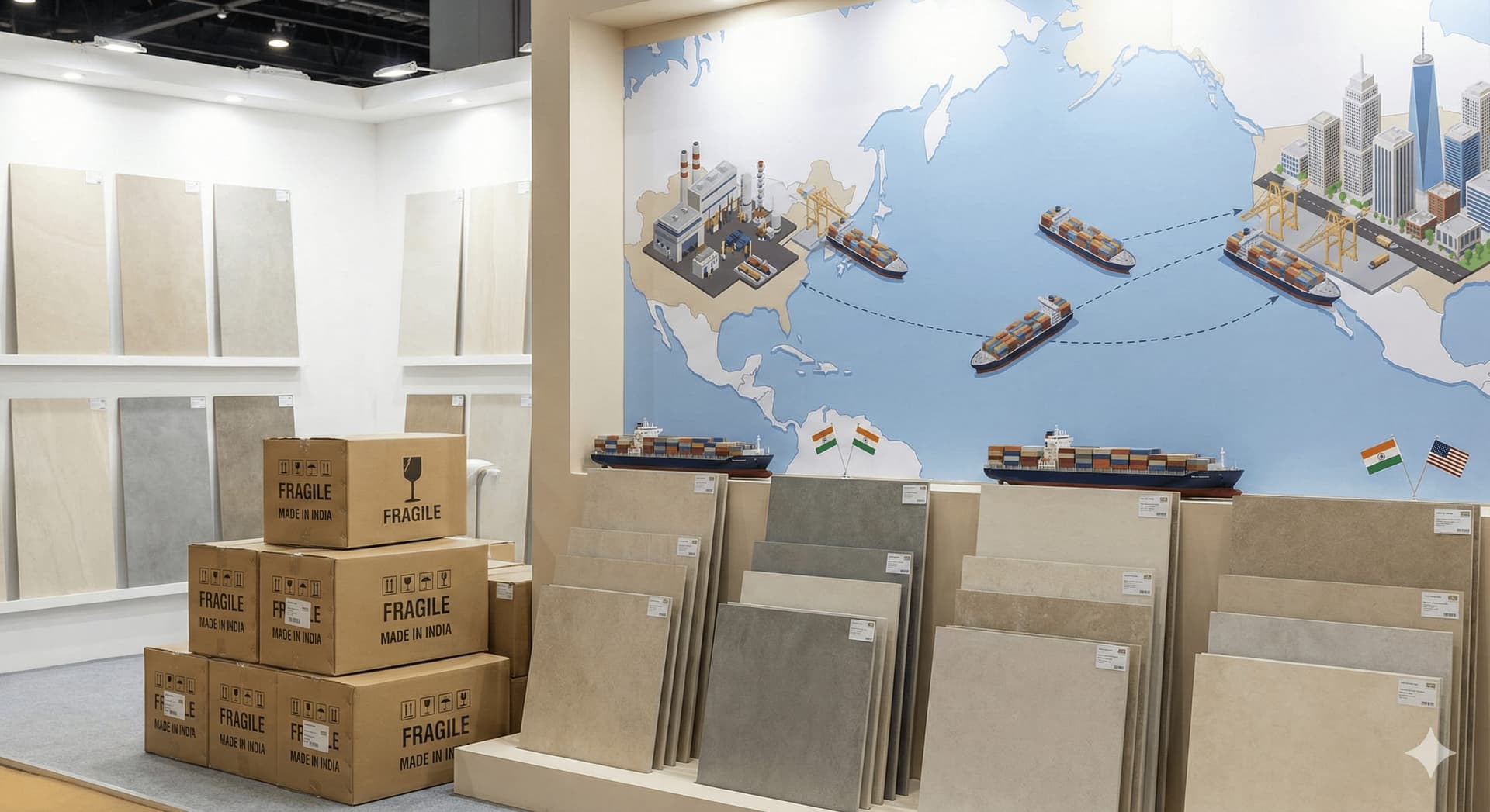 How the India–USA Trade Agreement Can Reshape Ceramic Tile Sourcing