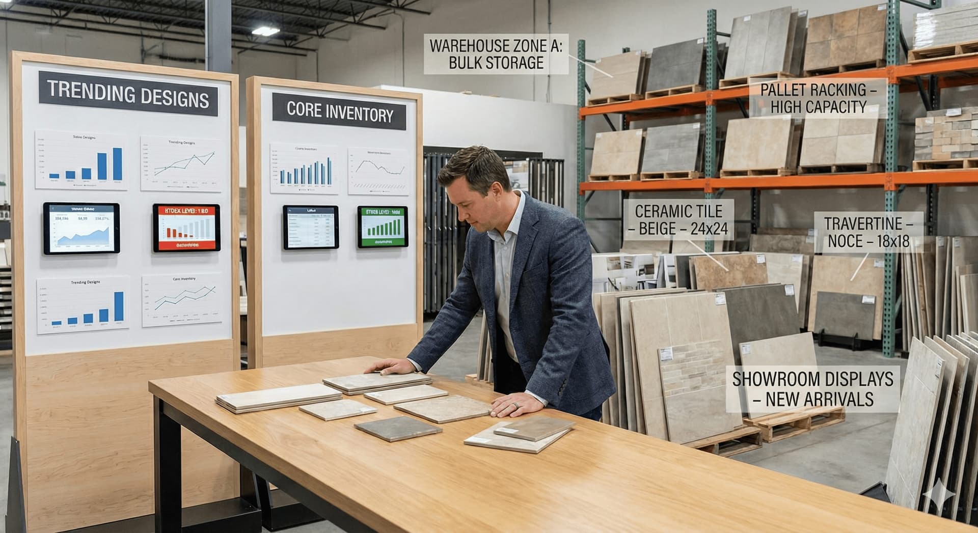 How Importers Balance Design Trends with Inventory Risk in Tile Business